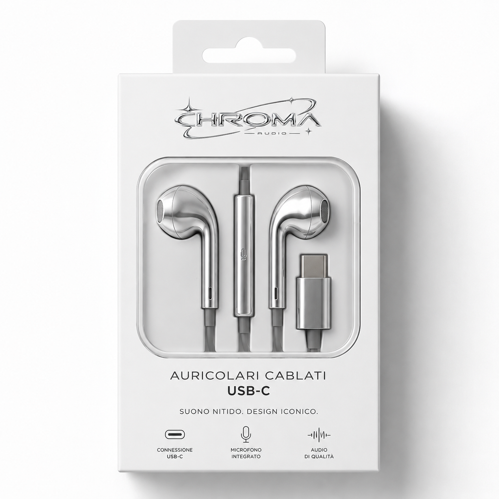 CHROMA™ Auricolari Cablati